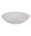 Lot de 6 Assiettes Creuses en Verre Louise 20cm Blanc-2