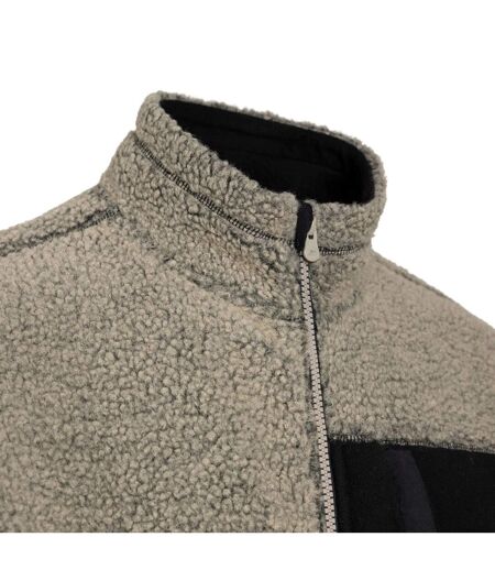 Mens Maclarenton At400 Full Zip Fleece Jacket Beige Marl Trespass