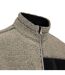 Mens Maclarenton At400 Full Zip Fleece Jacket Beige Marl Trespass-4