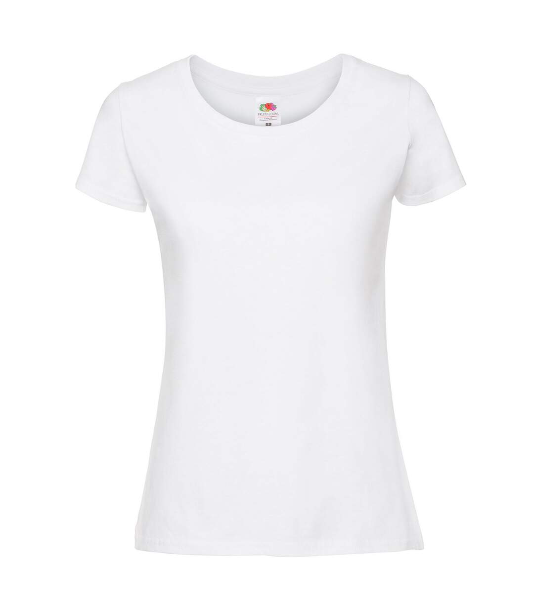 T-shirt Iconic Premium Femme Blanc Fruit Of The Loom-1