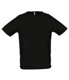 SOLS Sporty - T-shirt à manches courtes - Homme (Noir) - UTPC303