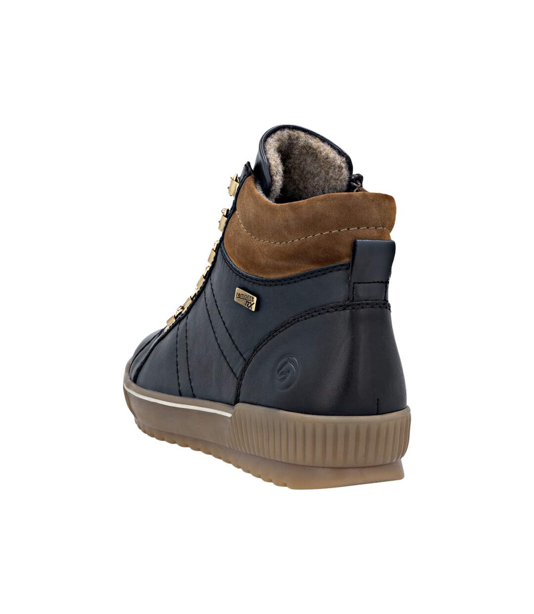 Basket Montante Cuir Remonte Rock-4