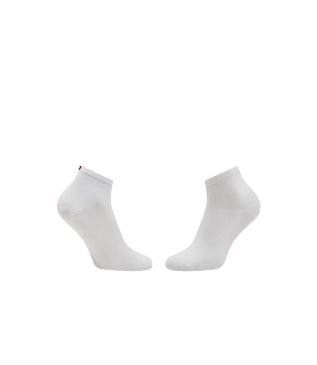 Socquettes Motif/style Logo Brodé Femme Blanc Tommy Hilfiger-4