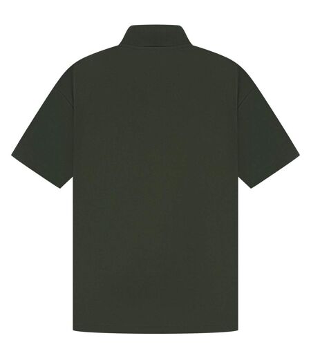 Polo Manches Courtes Homme Vert Forêt Casual