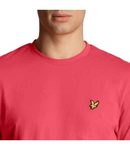 T-shirt Style Uni Homme Rose Lyle & Scott