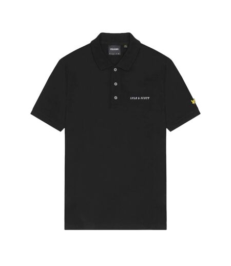 Polo homme anthracite / blanc cassé Lyle & Scott Lyle & Scott