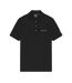 Mens embroidered polo shirt gunmetal/cove Lyle & Scott