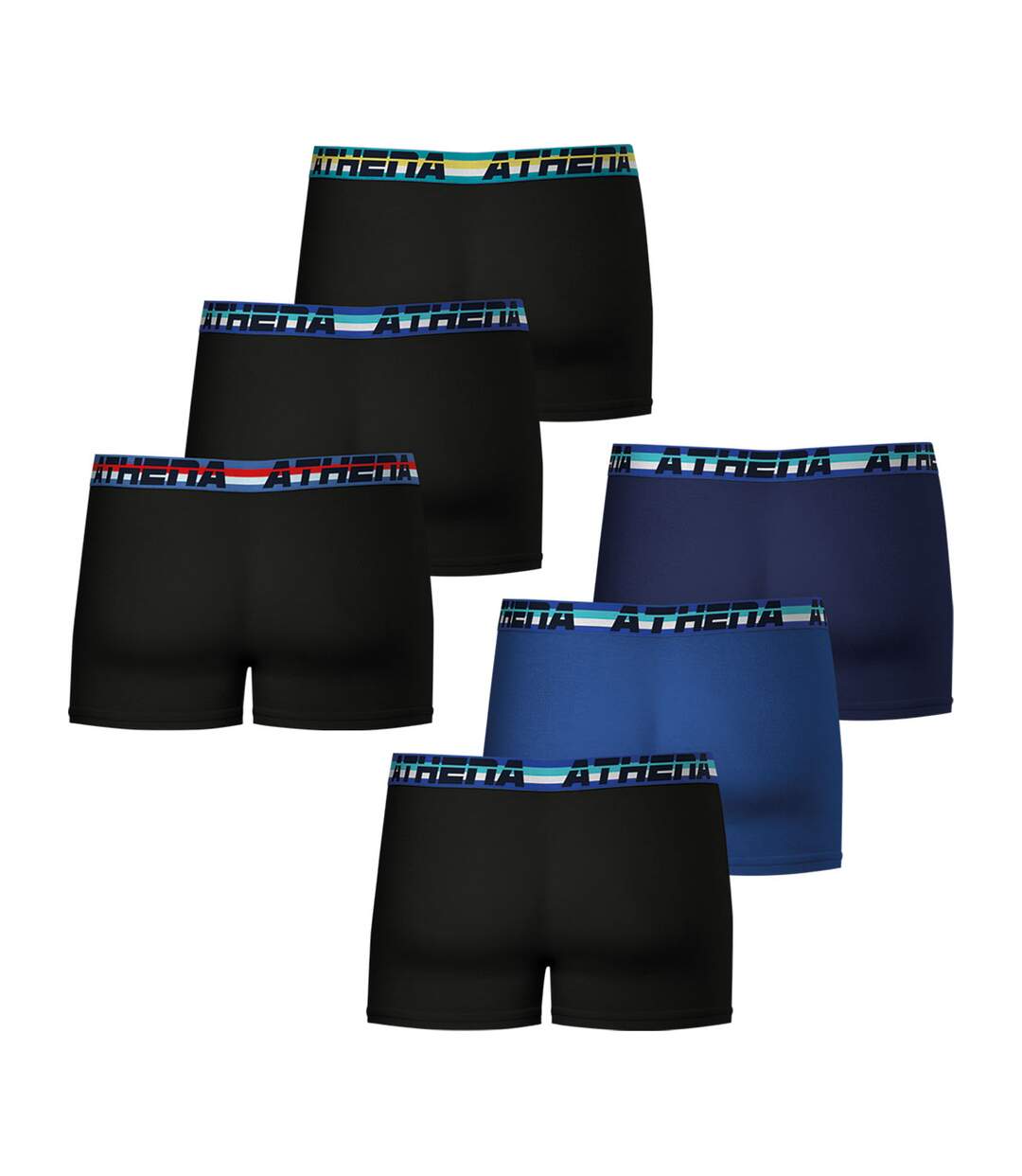 Lot de 6 boxers homme Full Stretch