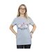 Disney Femme/Ladies - Mickey Mouse Love Hands - T-shirt boyfriend en coton (Gris sportif) - UTBI36146-2
