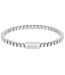 Mens Bracelet One Size Silver Boss-1