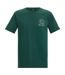 T-shirt Motif/style Lever Du Soleil Cline Homme Vert Regatta-1