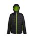 Doudoune matelassée navigate homme noir / vert citron Regatta