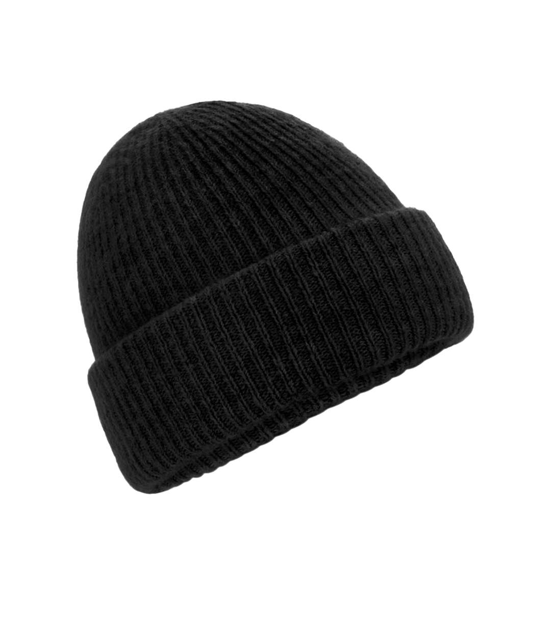 Bonnet femme noir Beechfield-1