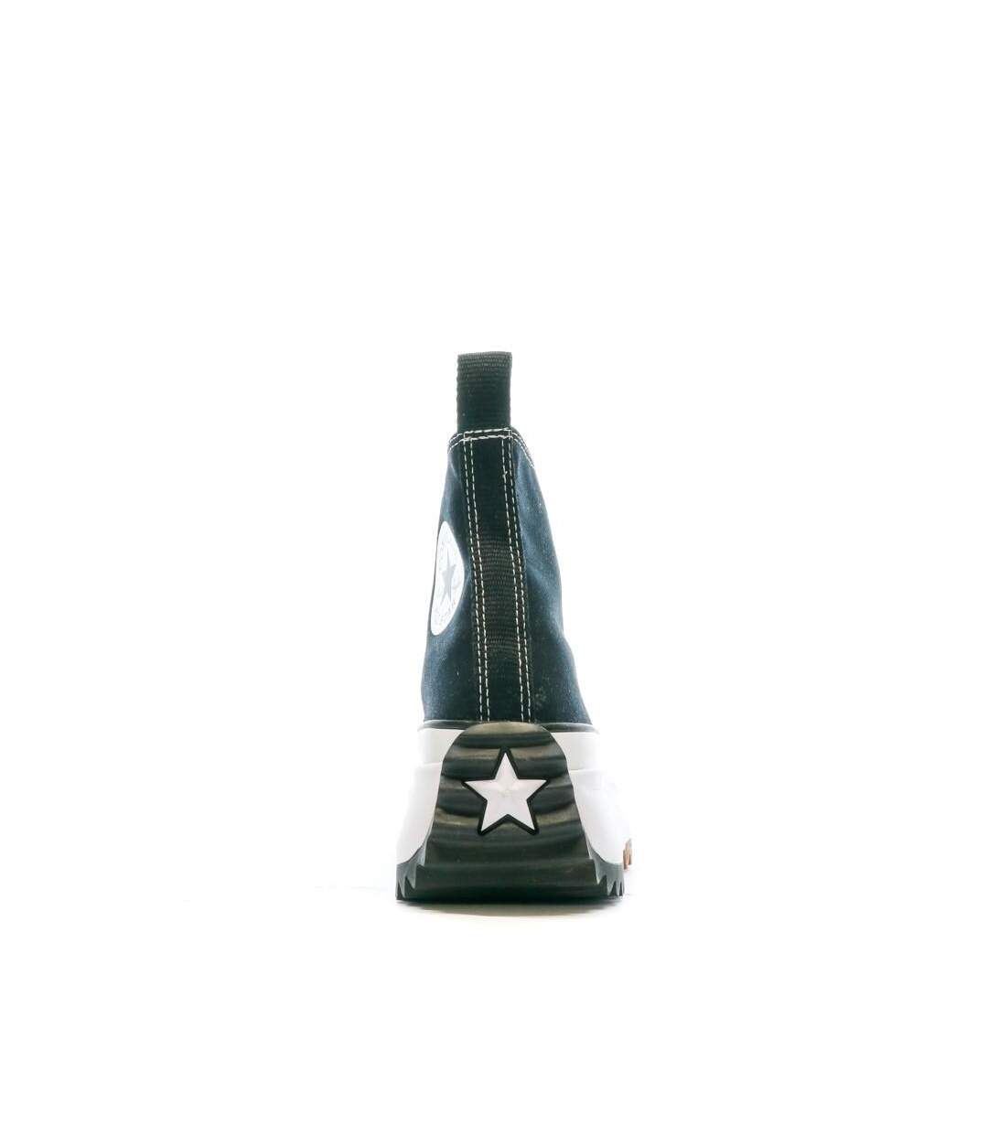 Baskets noir mixte converse run star hike-3