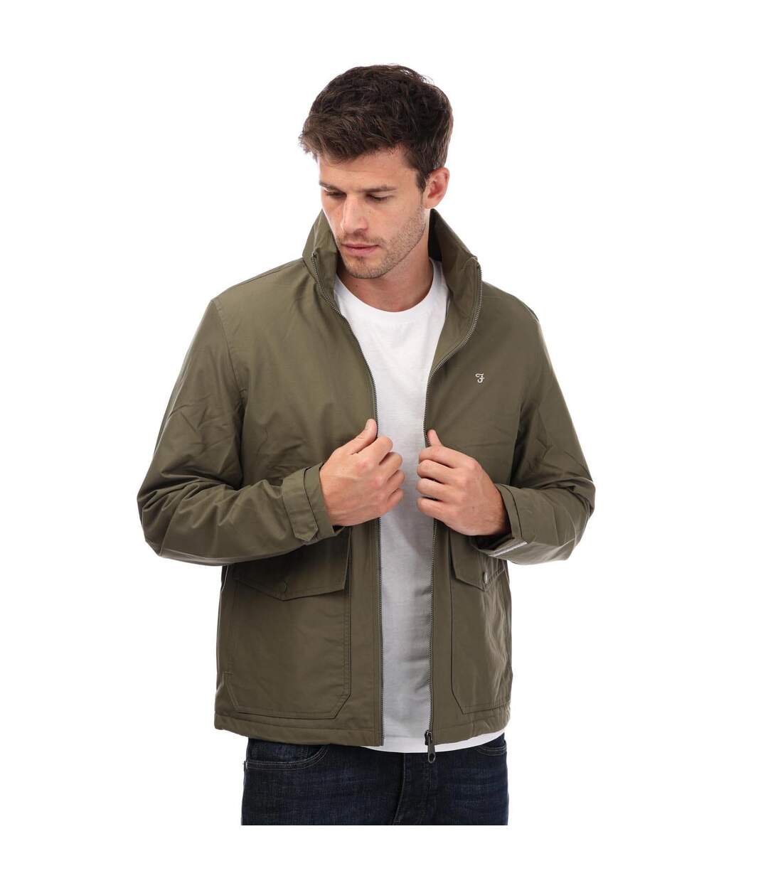 Veste surrey homme vert Farah-3