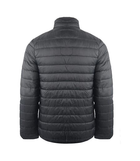 Doudoune Matelassée Motif/style Logo Homme Noir Aquascutum