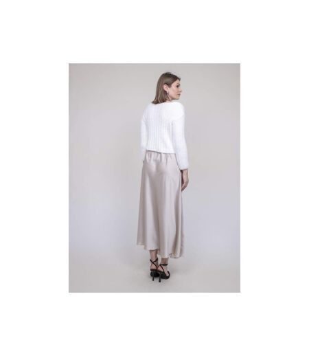 Jupe longue en satin XALPA - Dona X Lisa