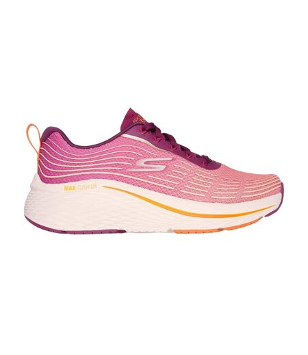 Womens/ladies Max Cushioning Elite 2.0 Alaura Trainers Raspberry Skechers