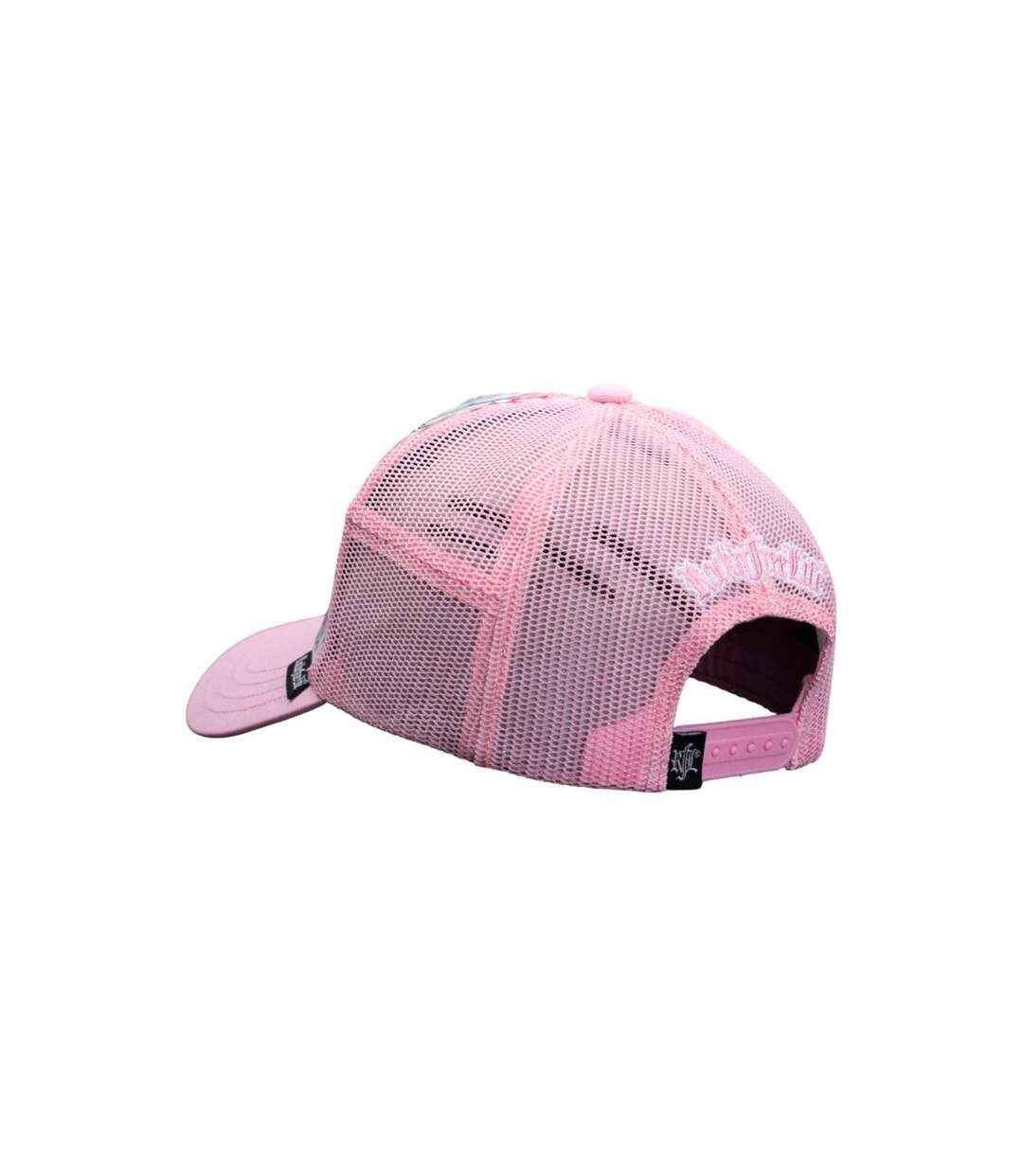Casquette trucker avec filet bi-matière Drogo Rock'n Free Life-3