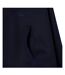 Womens/ladies Full Zip Crop Sweatshirt Navy Lacoste-3