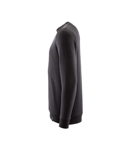 Mens Crossover Sweatshirt Deep Black Mascot