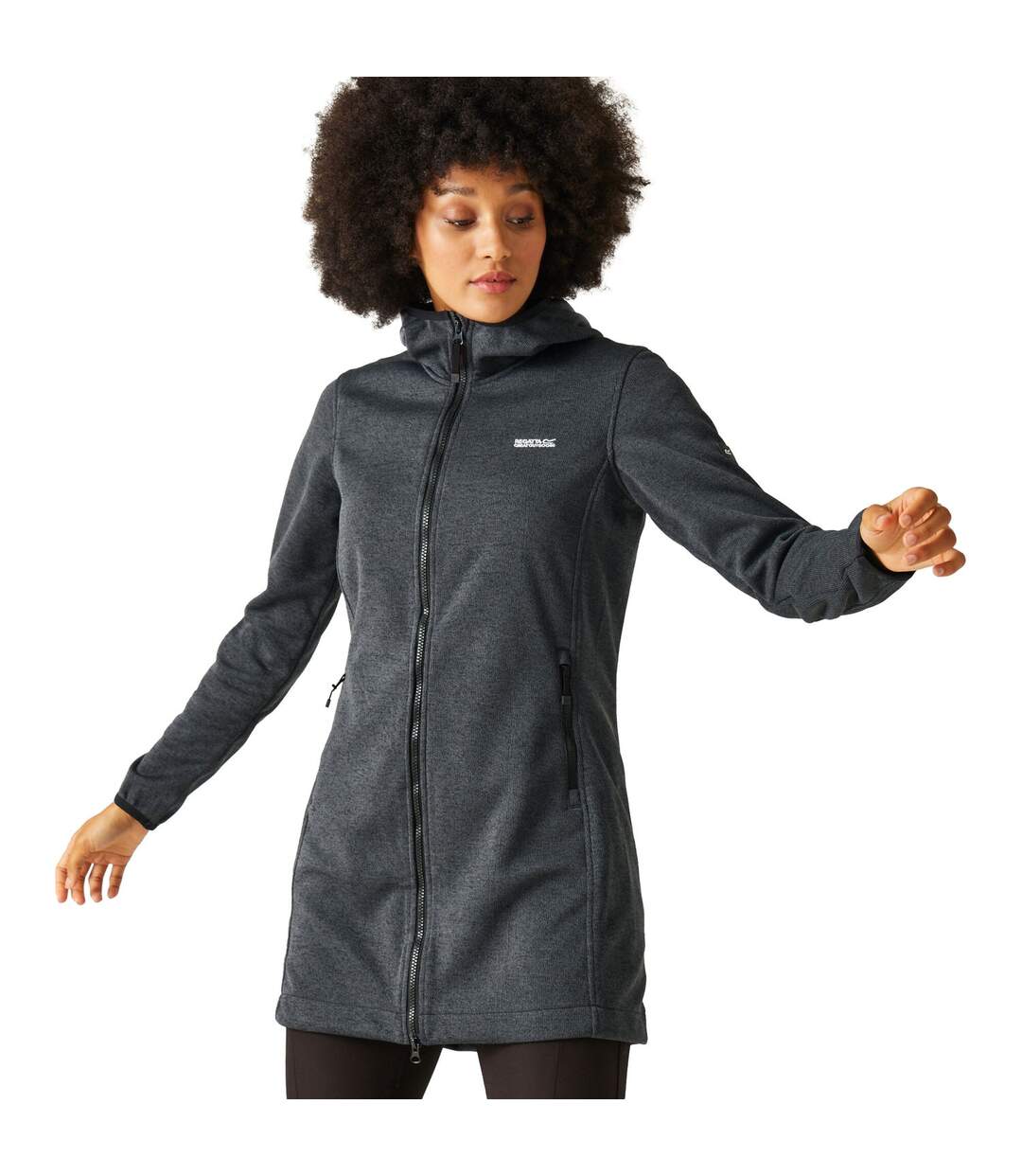 Veste Polaire Bloomfield Femme Gris Phoque Lilas Pâle Regatta-1