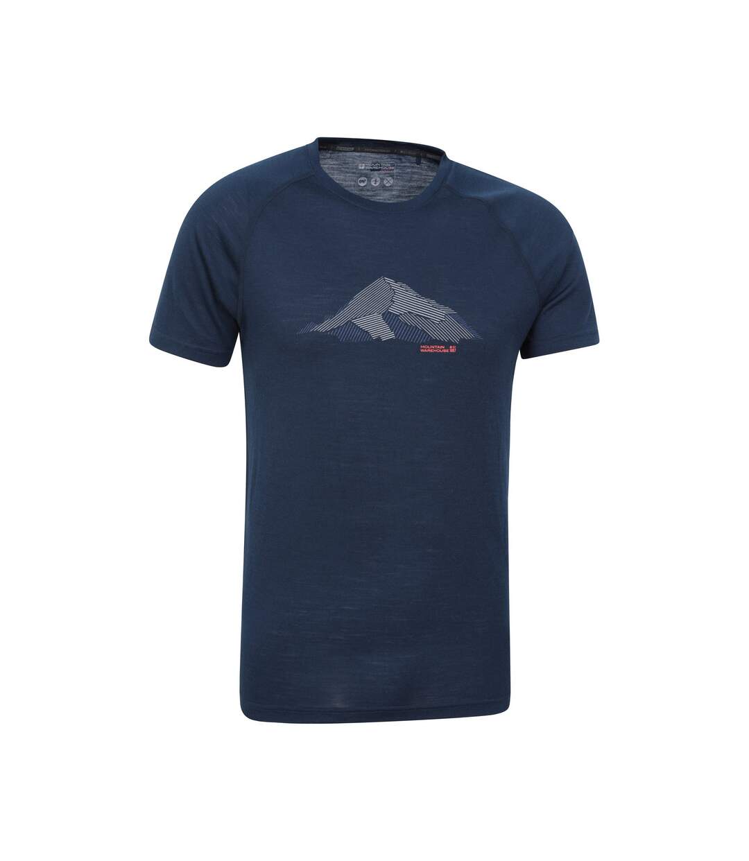 Haut thermique quest homme bleu foncé Mountain Warehouse Mountain Warehouse