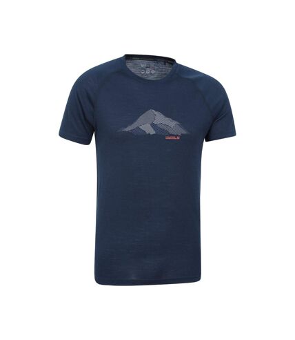 Haut thermique quest homme bleu foncé Mountain Warehouse