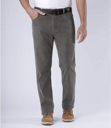 Jean Regular Stretch Gris