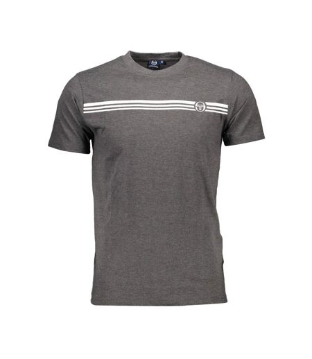 T-shirt Gris Anthracite Homme Sergio Tacchini Stripe B - S