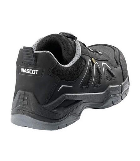 Mens Footwear Fit Manaslu Nubuck Safety Shoes Black Mascot