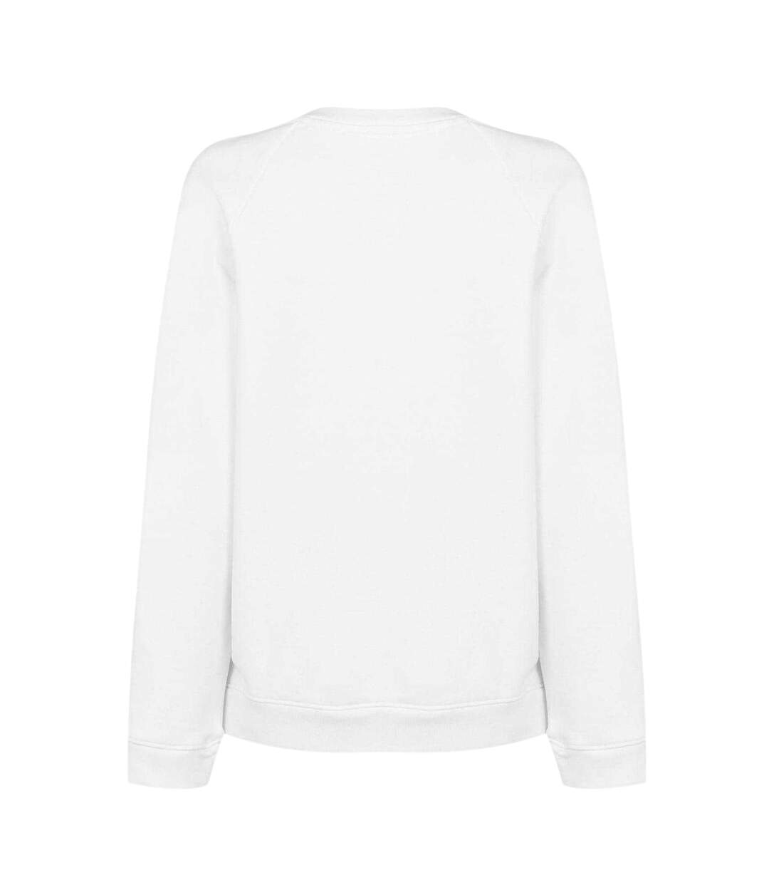 Womens/ladies Batwing Logo Crew Neck Sweatshirt White Levis-2
