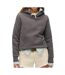 Sweat gris femme superdry tonal - l-1