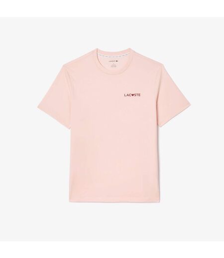 Mens Valentines Lounge T-shirt Pink Lacoste