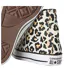 Womens/ladies Chuck Classic Leopard Print High Top Trainers White Black Converse-4