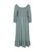 Robe mi-longue manches longues cadiz femme vert kaki Mountain Warehouse-1