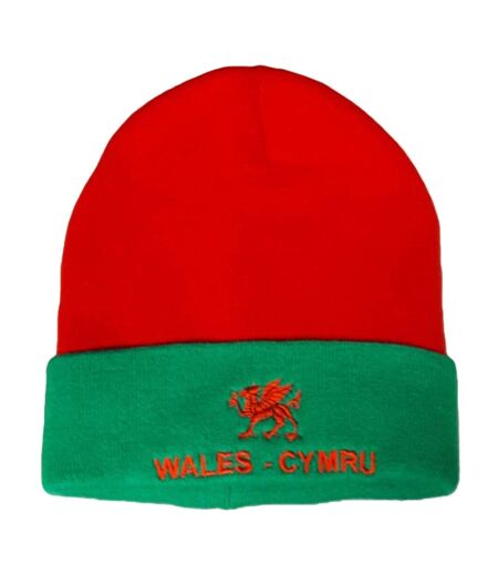 Wales Bronx Beanie (Red/Green)