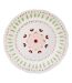 Lot de 6 Assiettes à Dessert Fleur de Rose 19cm Multicolore-1