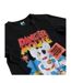 T-shirt Motif/style Rétro Adulte Noir Charbon Danger Mouse-3
