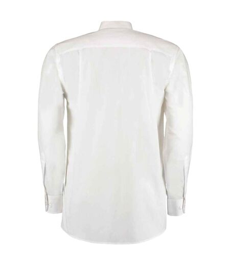Chemise Manches Longues Homme Blanc Kustom Kit