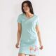 Maxi t-shirt vert-1