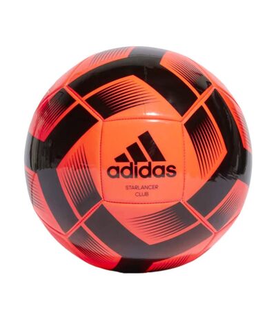 Ballon rouge/noir adidas starlancer club - taille 3