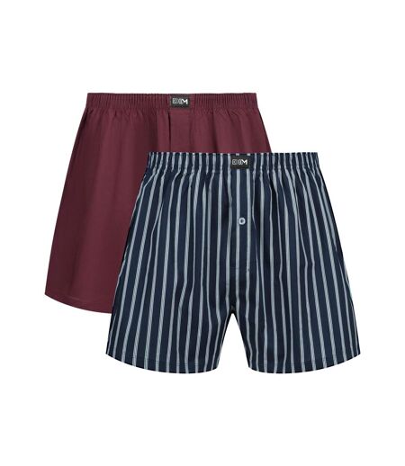 Lot de 2 Caleçons Coton Stretch