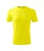 T-shirt Classic New Homme Jaune Clair Malfini-1