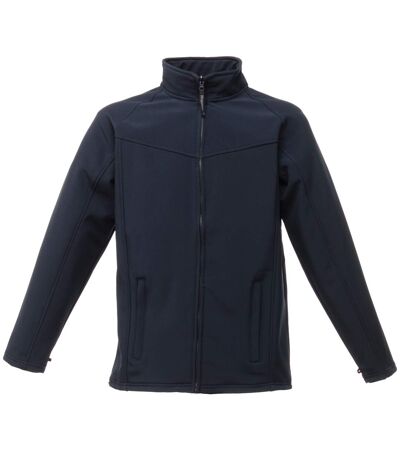 Mens uproar lightweight wind resistant softshell jacket navy/navy Regatta