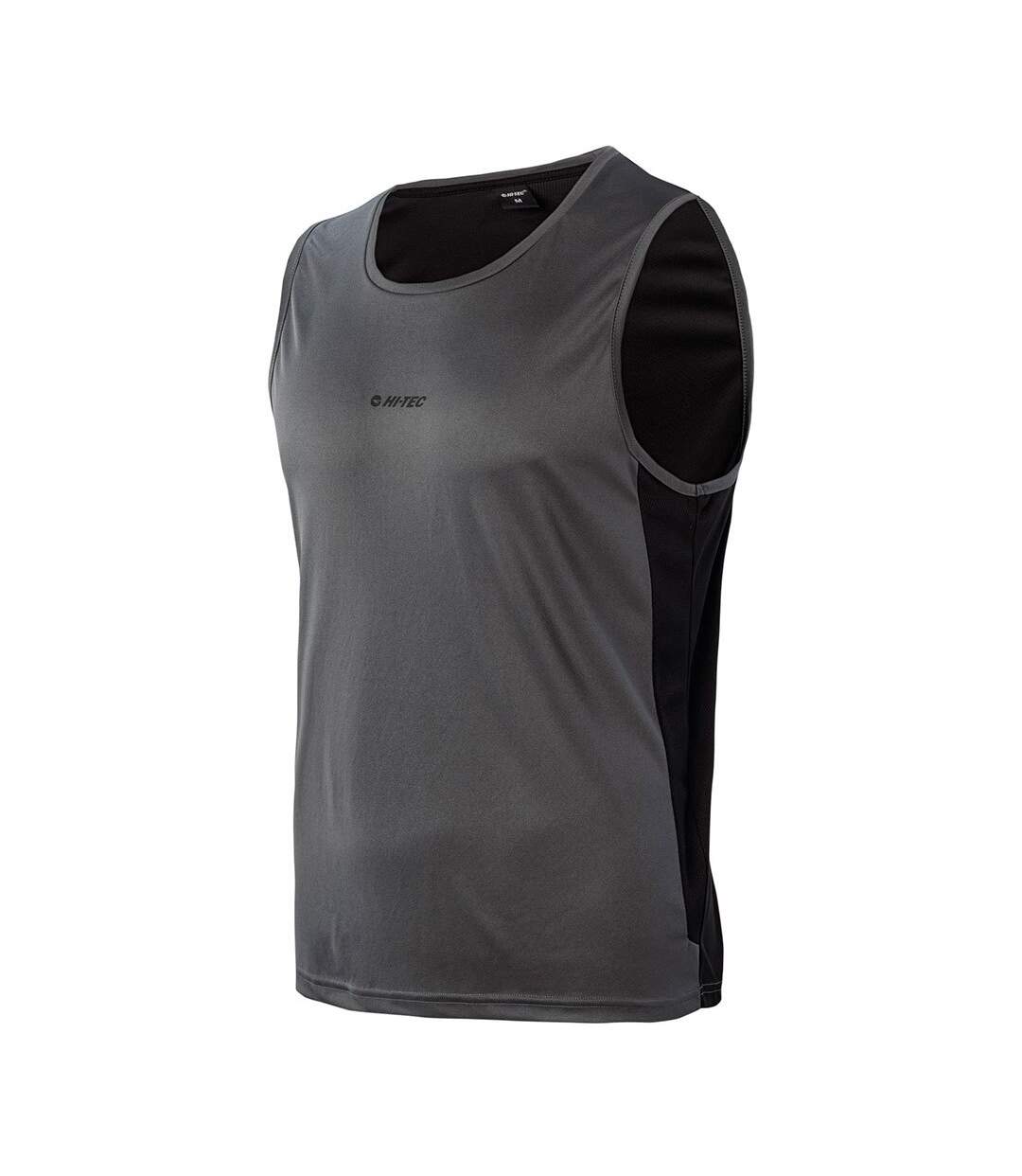 Débardeur Arien Homme Noir Gris Foncé Hi-Tec-3