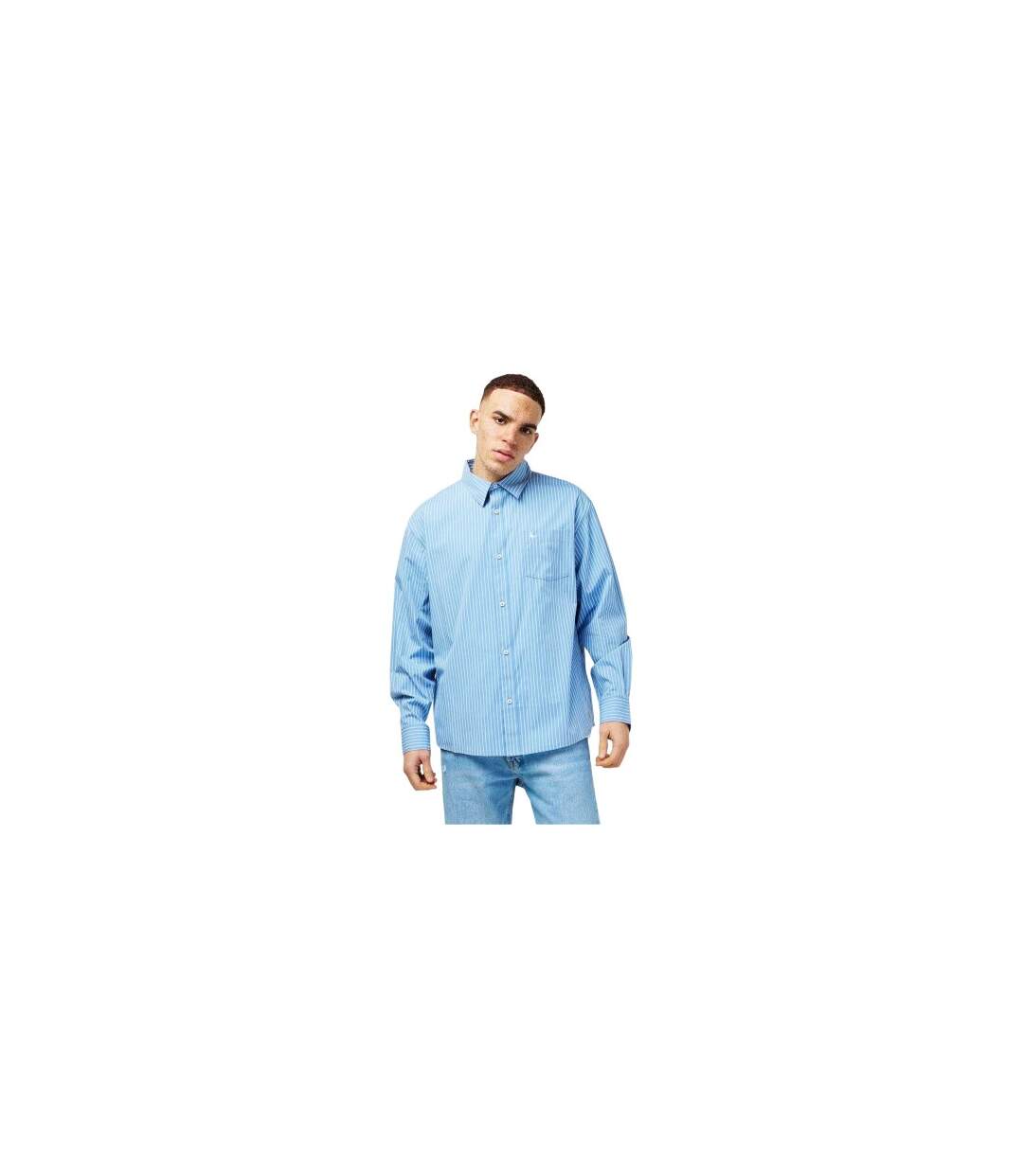 Mens Long-sleeved Shirt Sky Blue Jack Wills-1