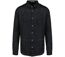 Chemise en lin - Homme - PATS504 - noir-1