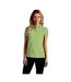 Polo Superior Femme Vert Citron Promodoro-1