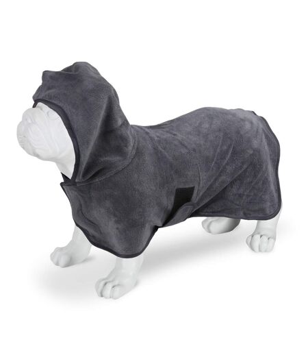 Regatta Dog Drying Coat (Ebony) (S) - UTRG6576